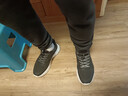 足力健老人鞋中老年輕便休閑散步鞋2431380J 男 黑色 42 曬單實(shí)拍圖