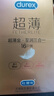 杜蕾斯（durex）避孕套超薄玻尿酸三合一16只 安全套成人計生情趣001套套byt裸感 曬單實(shí)拍圖