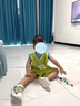 G.duck小黃鴨兒童籃球服男童運動(dòng)背心套裝夏季小童寶寶速干兩件套表演服 綠色 90 尺碼1~2歲【 80-90cm】 曬單實(shí)拍圖