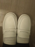 緋櫻爆米花款護士鞋女春夏款頭層牛皮醫護工作鞋BT1909 白色 38  曬單實(shí)拍圖