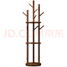 DSRAWMYT實(shí)木衣帽架落地 掛衣架臥室多功能簡(jiǎn)易玄關(guān)辦公室新中式衣服架 曬單實(shí)拍圖