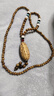 慕思語(yǔ)（MUSIYU）民族風(fēng)復古長(cháng)款木質(zhì)毛衣鏈菩提吊墜木珠項鏈男女棉麻掛件配飾 千眼菩提  A29-108 曬單實(shí)拍圖