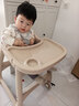 嘻優(yōu)米寶寶餐椅 兒童餐椅 肯德基嬰兒餐椅6個(gè)月以上防側翻可水洗成長(cháng)椅 米色+雙餐盤(pán)+剎車(chē)輪+坐墊+置物兜 曬單實(shí)拍圖
