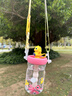 babycare恐龍吸管水杯兒童吸管杯大寶寶直飲幼兒園小學(xué)水壺上學(xué)戶(hù)外運動(dòng)粉 曬單實(shí)拍圖