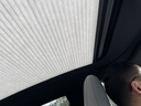 御霄適用蔚來(lái)ET5T天窗遮陽(yáng)簾EC6/EC7旅行版天幕隔熱膜防曬遮陽(yáng)擋車(chē)頂 蔚來(lái)et5升級全黑色（黑色包邊+黑色全遮簾） 曬單實(shí)拍圖