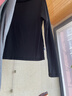 森馬（Semir）長(cháng)袖T恤女冬半高領(lǐng)發(fā)熱抑菌純色修身上衣顯瘦打底衫101724101005 曬單實(shí)拍圖