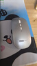 聯(lián)想（Lenovo）無(wú)線(xiàn)鼠標無(wú)線(xiàn)靜音藍牙鼠標可充電輕薄便攜筆記本電腦ipad平板安卓蘋(píng)果手機通用無(wú)線(xiàn)商務(wù)辦公鼠標 銀色-雙模版【左右靜音按鍵】 無(wú)線(xiàn)藍牙鼠標【Type-c充電/配充電線(xiàn)】 曬單實(shí)拍圖