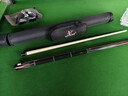 U臺球桿061蝙蝠球桿白巫師大頭桿黑八中式九球分體桿桌球桿 環(huán)球061（光把）+豪華套裝【+59元升7孔桿桶+皮頭】 曬單實(shí)拍圖