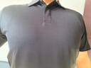 龍牙【滿(mǎn)2件-100】二代隱夏COOLMAX短袖POLO衫夏通勤商務(wù)休閑翻領(lǐng)百搭 極夜黑 L (175/100A 155-170斤) 曬單實(shí)拍圖