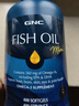 GNC健安喜深海魚(yú)油原裝進(jìn)口omega-3 dha非魚(yú)肝油中老年400粒 曬單實(shí)拍圖