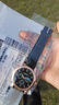 正品男士手表高檔休閑石英表簡(jiǎn)約氣質(zhì)男表皮帶高顏值羅馬時(shí)尚腕表 黑色運動(dòng)款 曬單實(shí)拍圖
