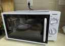 格蘭仕（Galanz）微波爐家用小型 360°轉盤(pán)快捷加熱旋鈕操控20L家用容量易潔內膽操作便捷微波爐P70D20TL-D4(W3) 曬單實(shí)拍圖