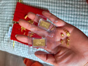 菜百首飾 足金AU999.9黃金 馬年生肖金條 馬年金條  菜百投資金條 10克（不支持7天無(wú)理由退換貨） 曬單實(shí)拍圖