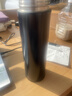 京東京造 保溫杯 水杯男士女兒童咖啡 316L不銹鋼【無(wú)縫內膽】黑500ml 曬單實(shí)拍圖