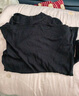 俞兆林小立領(lǐng)打底衫女內搭上衣秋冬基礎款黑色百搭修身長(cháng)袖t恤女 曬單實(shí)拍圖