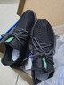 回力男鞋夏季透氣新款椰子鞋子潮流百搭運動(dòng)鞋輕便跑步鞋 黑/綠 41 曬單實(shí)拍圖