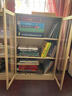 實(shí)木落地置物柜格子柜防塵收納儲物柜矮柜自由組合書(shū)架幼兒園書(shū)柜 組合款2門(mén)+3門(mén)【無(wú)漆松木】150CM 曬單實(shí)拍圖