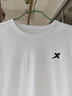 特步（XTEP）運動(dòng)t恤男新款冰絲短袖夏季速干圓領(lǐng)健身衣大碼彈力跑步半袖體恤 珍珠白(冰絲速干) L /175 曬單實(shí)拍圖