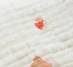無(wú)印良品母嬰級全棉六層紗毛巾被100%純棉紗布毯寶寶嬰兒蓋毯120*150cm 曬單實(shí)拍圖
