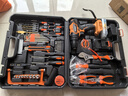 科麥斯手電鉆電動(dòng)螺絲刀充電式打孔鋰電鉆家用手鉆充電電鉆工具箱套裝 曬單實(shí)拍圖
