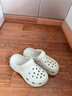樸西沁蔓外穿洞洞鞋女夏防滑透氣厚底增高包頭軟底海邊沙灘涼拖鞋 曬單實(shí)拍圖