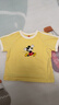 巴拉巴拉【迪士尼IP】童裝兒童短袖t恤純棉上衣寶寶夏裝 淺黃30005 90 曬單實(shí)拍圖