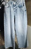 Lee【張凌赫代言】寬松天絲五袋款淺藍色女闊腿牛仔褲潮流A08094 淺藍色 27 曬單實(shí)拍圖