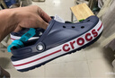 卡駱馳（CROCS）貝雅卡駱班洞洞鞋|205089 深藍-4CC 41/42(260mm) 曬單實(shí)拍圖
