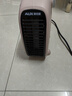 奧克斯（AUX）暖風(fēng)機取暖器辦公室電暖氣家用節能臺式電暖器熱風(fēng)機200A2 香檳色-雙溫控【升級2.2米加長(cháng)加粗線(xiàn)】 曬單實(shí)拍圖
