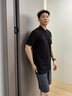 海瀾之家（送親友禮袋裝）POLO衫男2026夏季新款翻領(lǐng)短袖體恤純色簡(jiǎn)約上衣 黑色D6 M (170) 建議125-136斤 曬單實(shí)拍圖