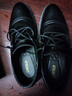 卡帝樂(lè )鱷魚(yú)（CARTELO）皮鞋男士牛皮三接頭商務(wù)休閑西裝正裝英倫結婚男鞋 6550 黑色 42  曬單實(shí)拍圖