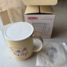 膳魔師（THERMOS）保溫杯貓福珊迪系列大容量可愛(ài)便攜雙飲咖啡杯帶茶漏桌面把手杯 甜品茶漏把手杯 400ml 附杯墊 曬單實(shí)拍圖