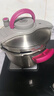 蘇泊爾壓力快鍋304不銹鋼單手開(kāi)合輕松開(kāi)蓋加厚防爆燃氣電磁爐通用 曬單實(shí)拍圖