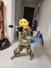 G.duck小黃鴨兒童迷彩服套裝男女童軍訓服中小童運動(dòng)裝學(xué)生夏令營(yíng)訓練服 沙漠迷彩三件套 120 尺碼5~6歲【110-120cm】 曬單實(shí)拍圖