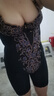 美容院杜依妮內衣身材管理器塑身衣模具塑形美體三件套收腹褲文胸 黑色三件套 （文胸尺碼備注） XL (90碼) 【115-130斤】 曬單實(shí)拍圖