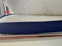 雅鹿·自由自在 A類(lèi)乳膠床墊床褥子學(xué)生宿舍單人0.9米床加厚6cm 90x190cm 波紋白 曬單實(shí)拍圖
