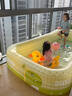 西哈泳士?jì)和錃庥斡境赜H子家用室外寶寶游泳池小孩戶(hù)外大型可折疊水池 2.6米3層 【基礎套餐】 有線(xiàn) 曬單實(shí)拍圖