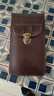 手機包真皮腰包穿腰帶牛皮手機腰掛包豎款戶(hù)外工地防水耐磨手機包 【深咖色】單口袋【6.5-7.0吋】 曬單實(shí)拍圖