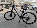 千里達M520山地自行車(chē)禧瑪諾24速桶軸油碟男女學(xué)生成人通勤上學(xué)上班單車(chē) 寒武灰 24速 27.5*17推薦：165-190cm左右 曬單實(shí)拍圖