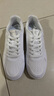 喬丹男鞋板鞋春夏款小白鞋空軍一號厚底增高學(xué)生休閑運動(dòng)鞋 純凈白 全新升級 42 曬單實(shí)拍圖