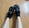 卡駱馳（CROCS）貝雅云彩女士洞洞鞋戶(hù)外休閑鞋|208186 黑色-001 36 /37(230mm) 曬單實(shí)拍圖