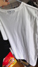 HLA海瀾之家短袖T恤男冰爽棉撞色圓領(lǐng)涼感短袖男【安心品質(zhì)】 曬單實(shí)拍圖