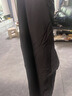 阿迪達斯（adidas）運動(dòng)褲女休閑舒適耐磨寬松梭織跑步褲HF7308 黑色 S 曬單實(shí)拍圖
