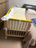 babycare嬰兒床0-3歲寶寶實(shí)木床兒童床高度可調可移動(dòng)多功能拼接床蒙柯PRO 曬單實(shí)拍圖