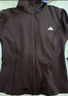 阿迪達斯（adidas）女 訓練系列 WE ZP THRU JKT 夾克外套 JM9185 黑色 M 曬單實(shí)拍圖