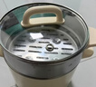 蘇泊爾（SUPOR）不銹鋼電煮鍋 電蒸鍋 多功能家用宿舍泡面小火鍋 2.5L帶蒸屜小燉鍋 蒸煮一體電熱鍋H25YK681A 曬單實(shí)拍圖