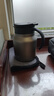 京東京造保溫壺 燜茶暖水壺【陶瓷內膽】茶水分離辦公室泡茶悶泡壺 灰色1L 曬單實(shí)拍圖