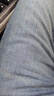 Levi's李維斯26年春夏新款男士美式復古水洗502標準錐形牛仔褲 中藍色 36 (32) 曬單實(shí)拍圖