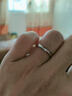 BJYLS999足銀莫比烏斯戒指女素圈簡(jiǎn)約開(kāi)口可調節指環(huán)男純銀食指戒尾戒 S999足銀莫比烏斯戒指 曬單實(shí)拍圖