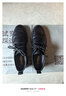 金利來(lái)（Goldlion）【春夏煥新】男鞋時(shí)尚皮鞋舒適系帶商務(wù)休閑鞋50823026501A-黑42 曬單實(shí)拍圖